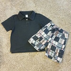 Gymboree shirt and short set